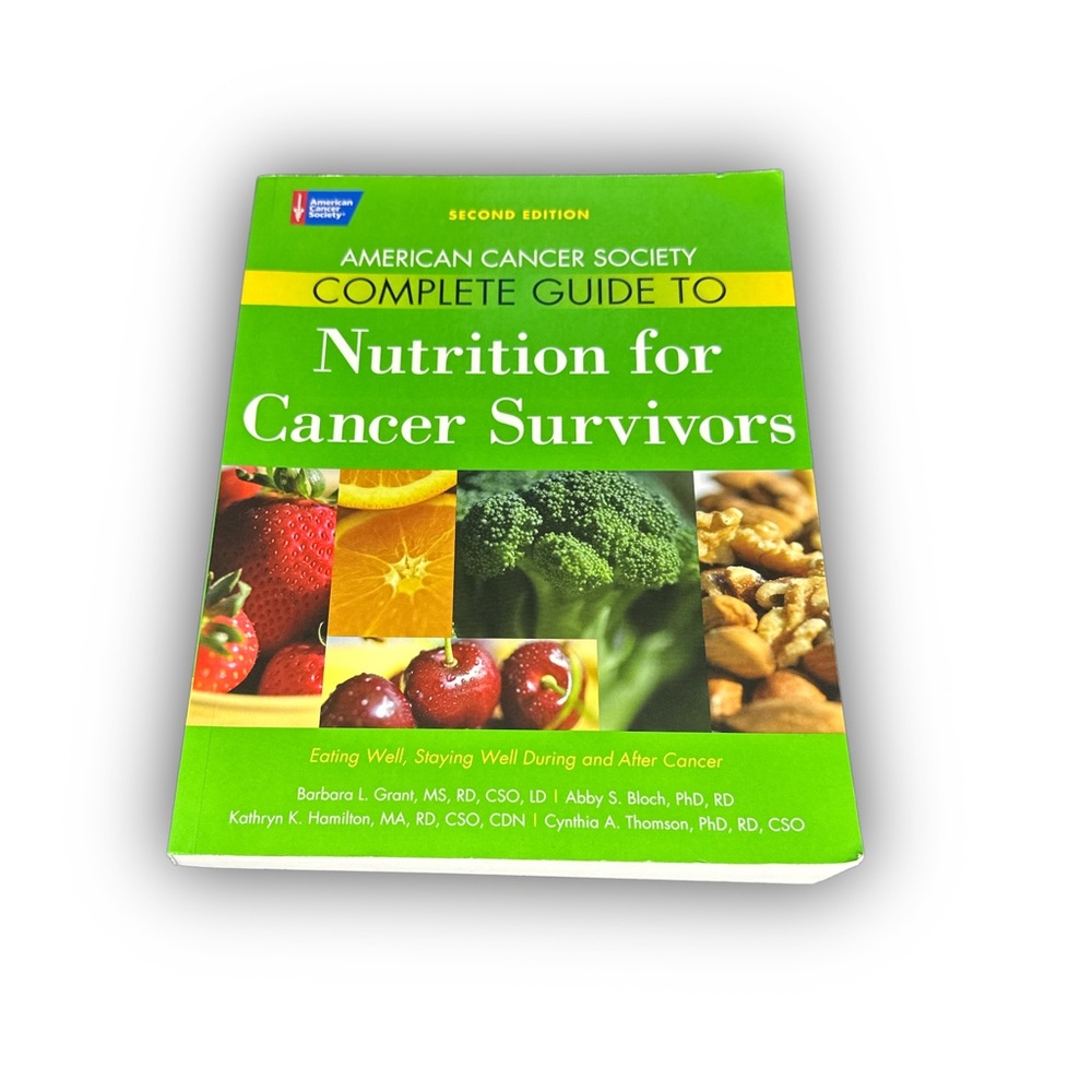 📚 4/$40 American Cancer Society Complete Guide to Nutrition for Cancer Patients